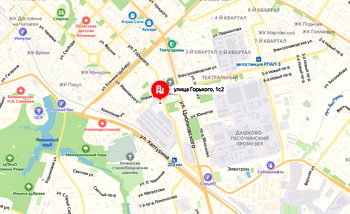 Посмотреть карту проезда к цеху